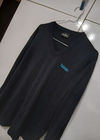 Siyah Oversize Erkek Sweatshirt - Görsel 4