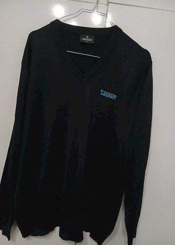 Siyah Oversize Erkek Sweatshirt - Görsel 3