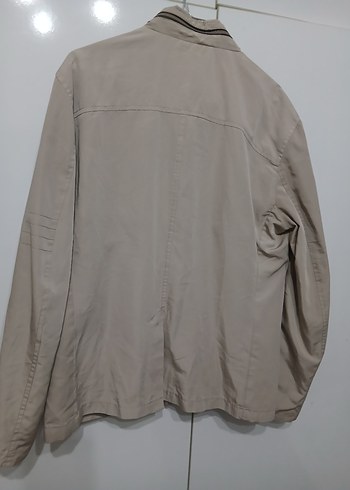 Bej Düğmeli Midi Erkek Ceket - Görsel 6