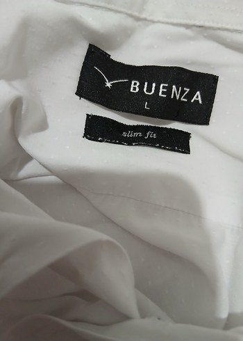 Erkek Beyaz Pamuklu Uzun Kollu Gömlek - Görsel 2