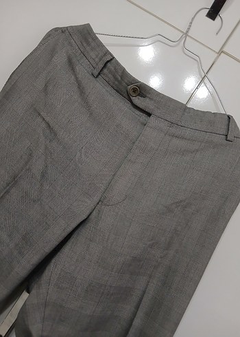 Gri Regular Fit Erkek Pantolon - Görsel 6