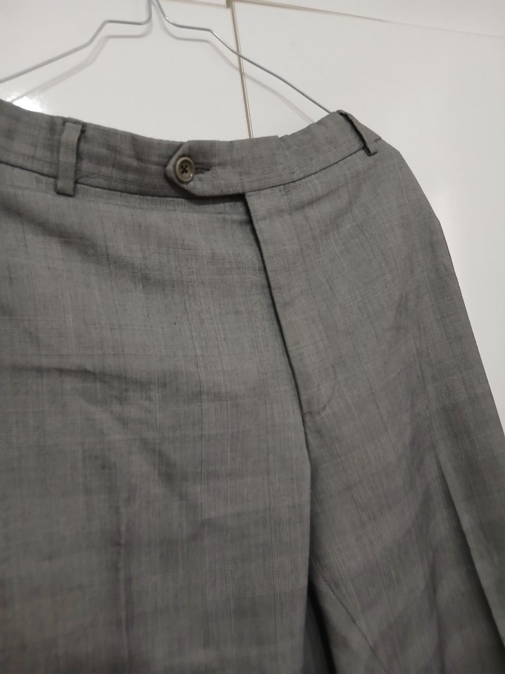 Gri Regular Fit  Erkek Pantolon - Görsel 3