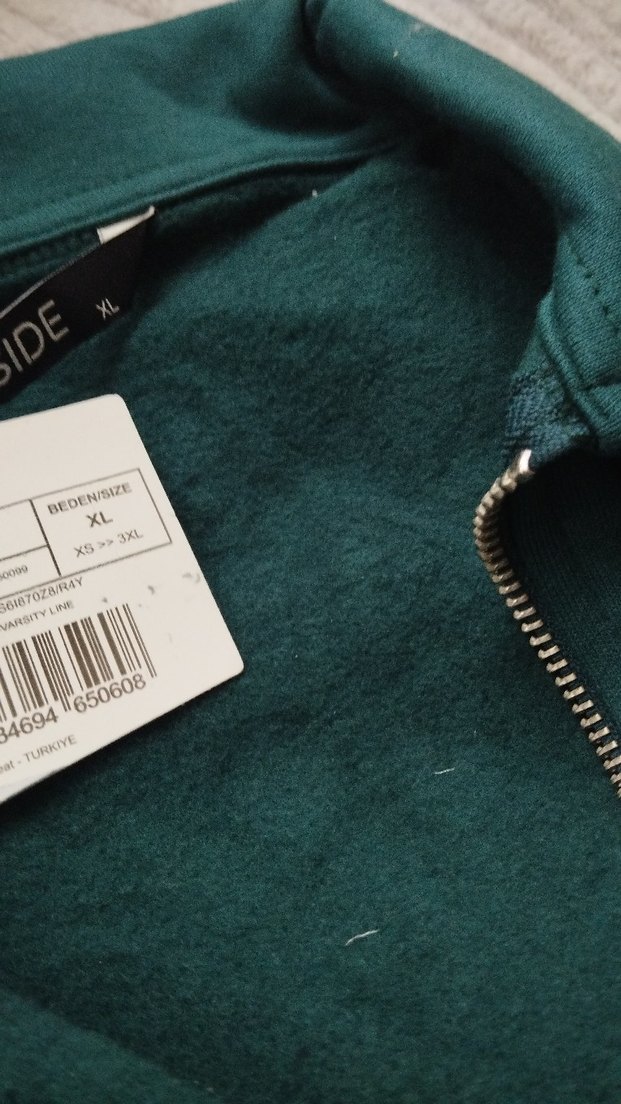 Renk Bloklu Spor Polo Sweatshirt — görsel 7/7