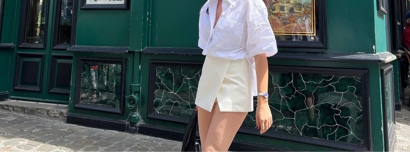 s Beden beyaz Renk Zara Beyaz Poplin Gömlek