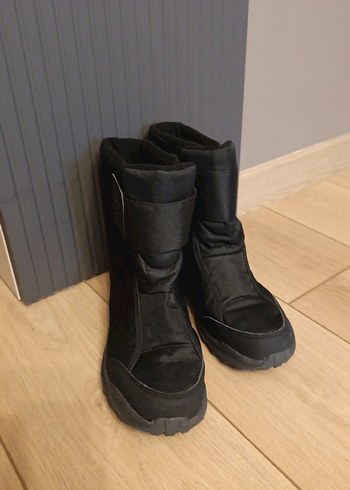 Siyah Erkek Kayak Botu Velcro Kayışlı - Görsel 3