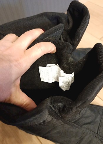 Siyah Erkek Kayak Botu Velcro Kayışlı - Görsel 5