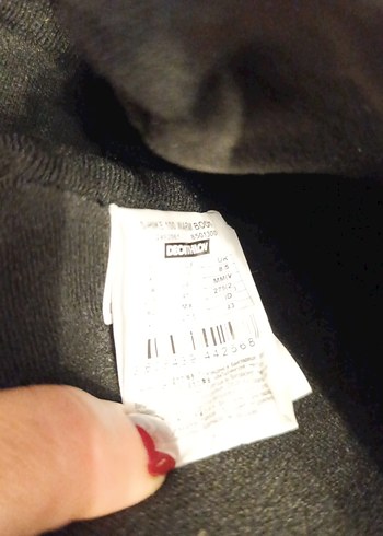 Siyah Erkek Kayak Botu Velcro Kayışlı - Görsel 14