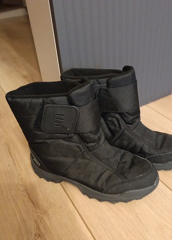 Siyah Erkek Kayak Botu Velcro Kayışlı - Görsel 4