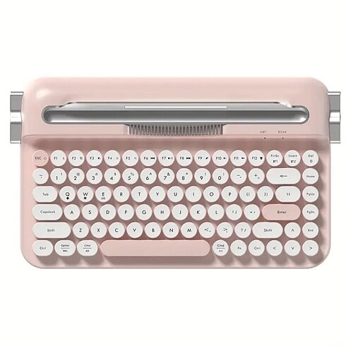 İPad ve tablet özel vintage klavye - Görsel 3