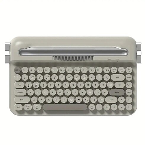 İPad ve tablet özel vintage klavye - Görsel 5