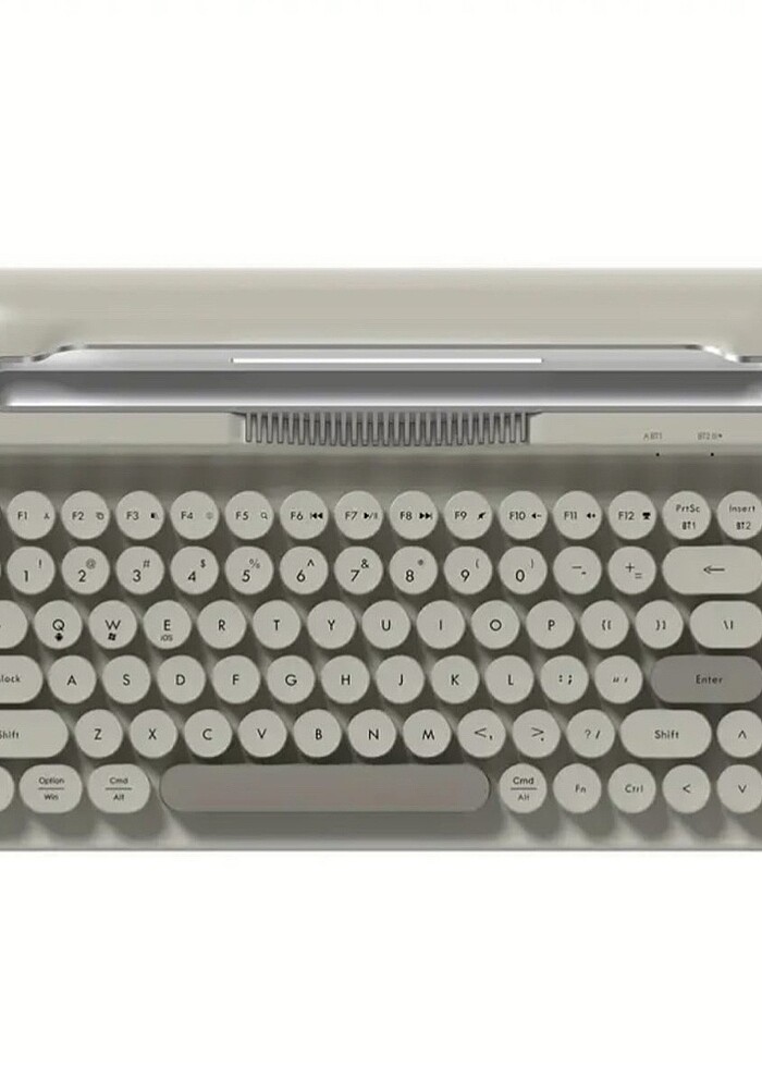 İPad ve tablet özel vintage klavye - Görsel 5