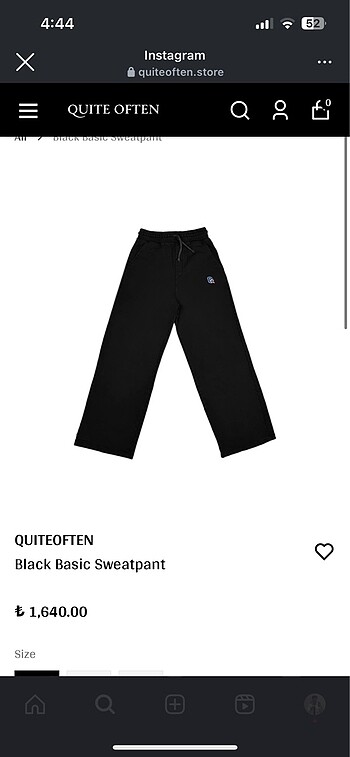 Qo Quite often sweatpant eşofman