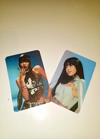 LİSA ROCKSTAR ORJİNAL İKİLİ FOTOCARD