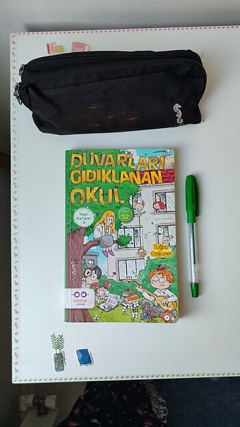 CEZVE ÇOCUK YAYINLARI TUĞBA COŞKUNER DUVARLARI GIDIKLANAN OKUL