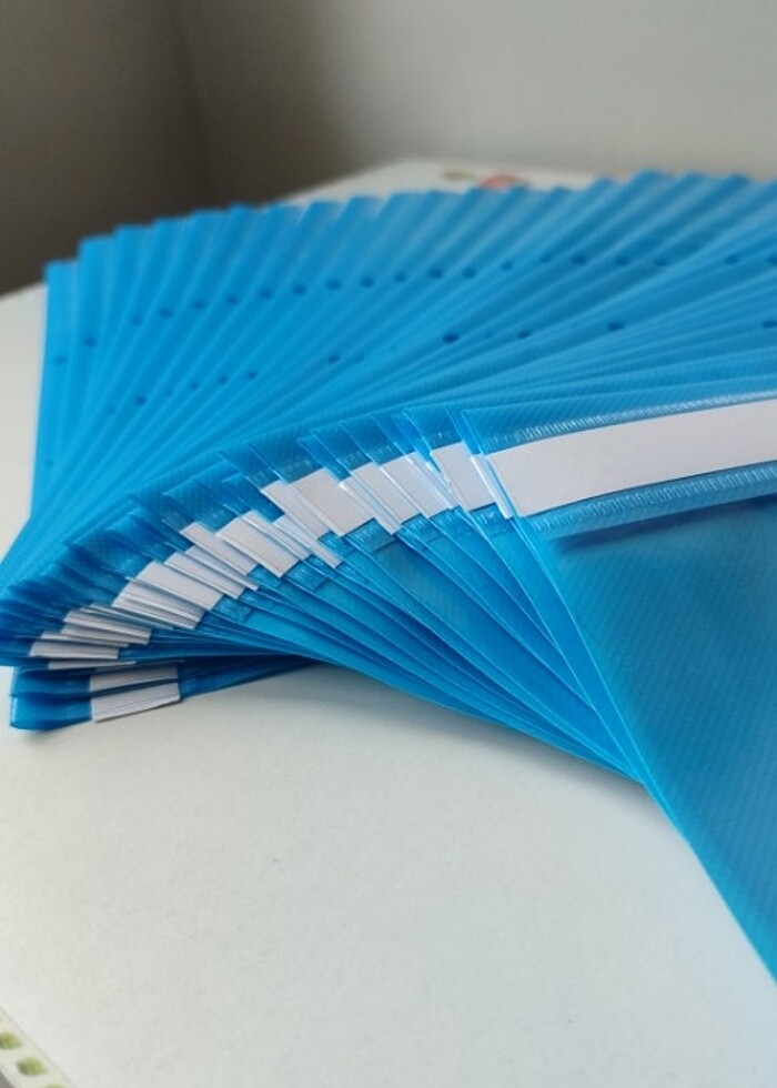 LEİTZ MARKA TELLİ DOSYA MAVİ  - Görsel 3