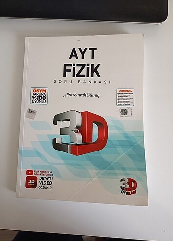 3D AYT Fizik Soru Bankası