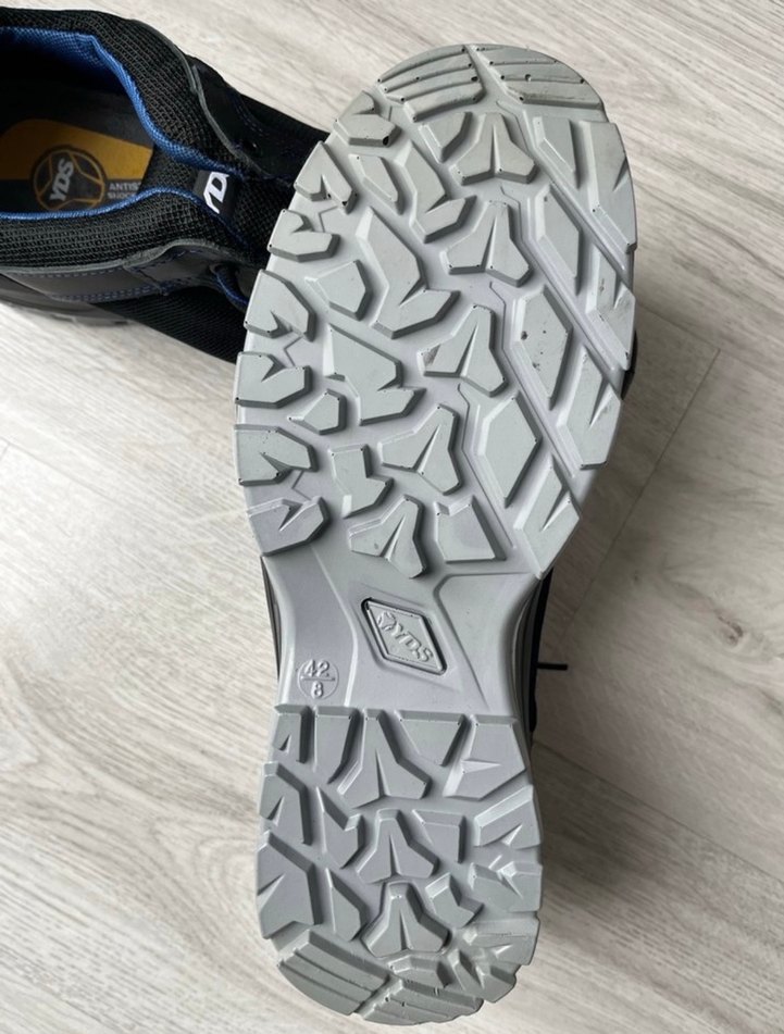 Erkek Siyah Lacivert Spor Ayakkabı Velcro Bağcıklı - Görsel 2