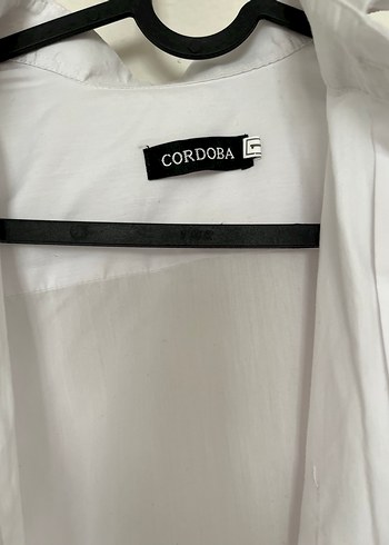 Düğmeli, Beyaz Erkek Gömlek - Görsel 2