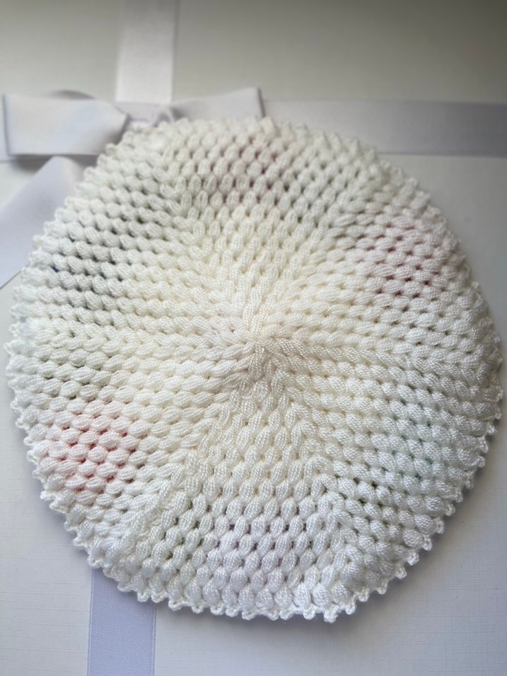 Çiçek Desenli Renkli El Örmesi Lif - Görsel 4