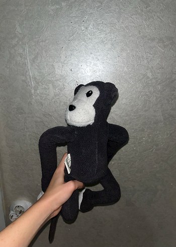 Koyu Gri Peluş Maymun Oyuncak - Görsel 2