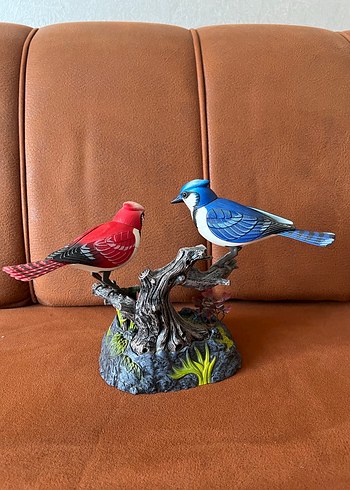 Renkli Kuş Figürlü Dekor - Görsel 2