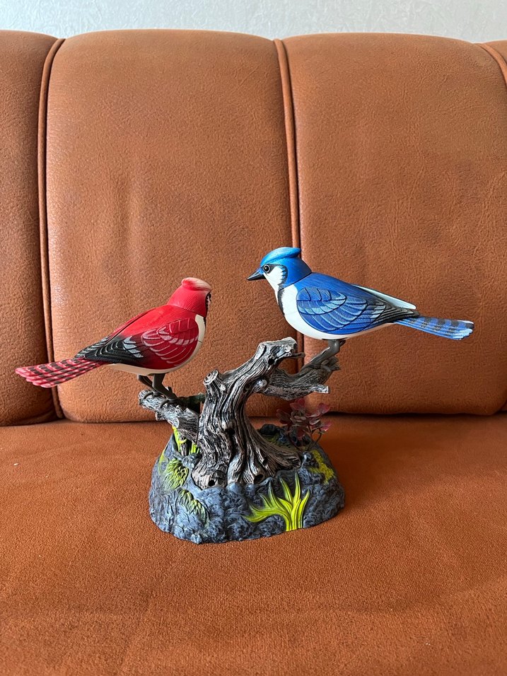 Renkli Kuş Figürlü Dekor - Görsel 2