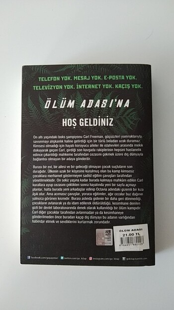 Ölüm adası jhon dixon go yayınları roman kitap