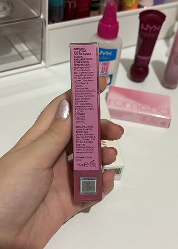  Beden Pastel Pembe Parlak Dudak Parlatıcısı (rom&and)