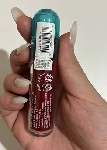  Beden NYX Koyu Kırmızı Dudak Parlatıcısı