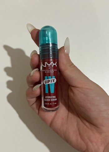 NYX Koyu Kırmızı Dudak Parlatıcısı