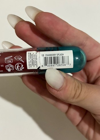 NYX NYX Koyu Kırmızı Dudak Parlatıcısı