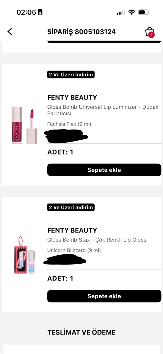 Fenty Beauty Mor Gloss Bomb Stackz - Görsel 4