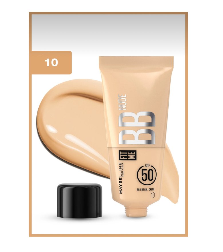 Maybelline Fit Me SPF50 BB Krem (10 Beige) - Görsel 2