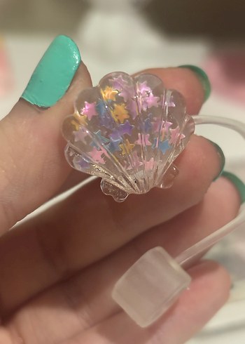 Deniz Kabuğu Pipet Tıpası  - Görsel 2