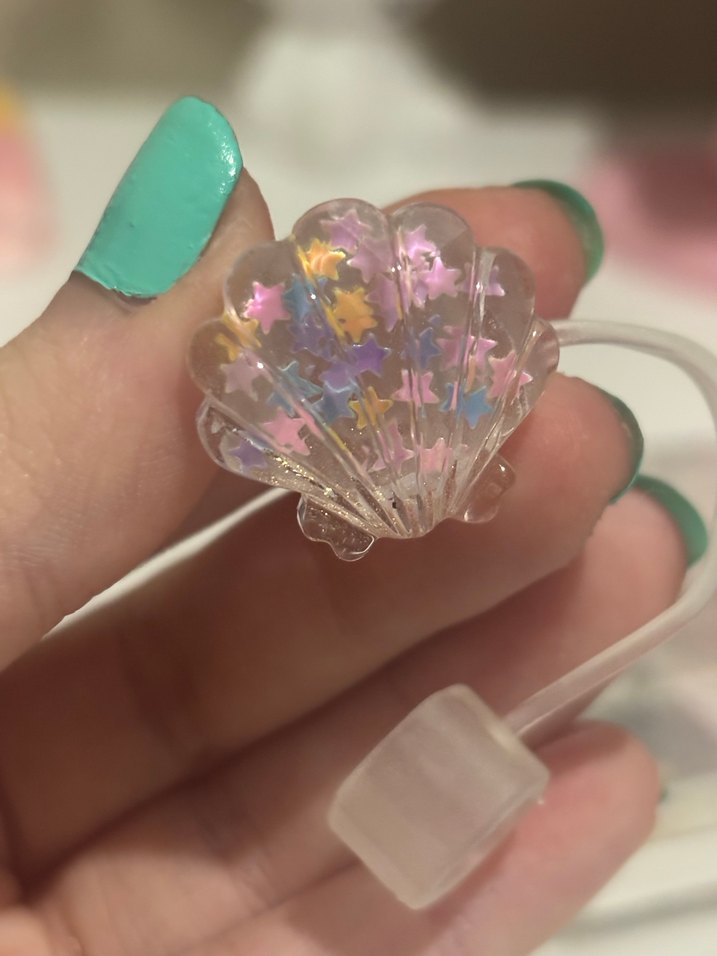 Deniz Kabuğu Pipet Tıpası  - Görsel 2