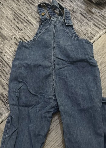 LC Waikiki Gri Erkek Çocuk Denim Salopet