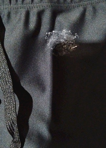 Erkek Siyah Mini Yüzme Şortu Elastik Bel - Görsel 2