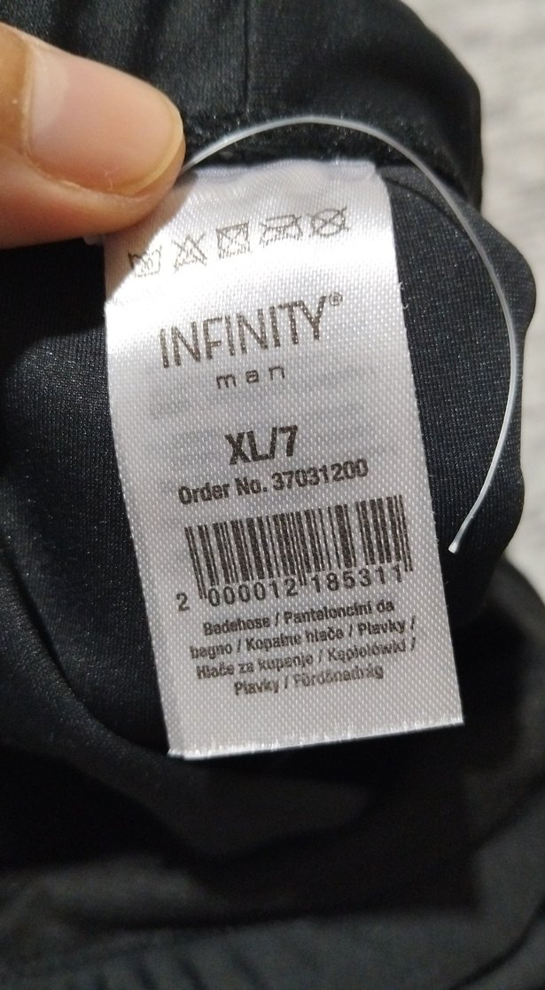 Erkek Siyah Mini Yüzme Şortu Elastik Bel - Görsel 4