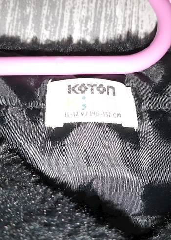 Siyah Kürk Detaylı çocuk Yelek - Görsel 2