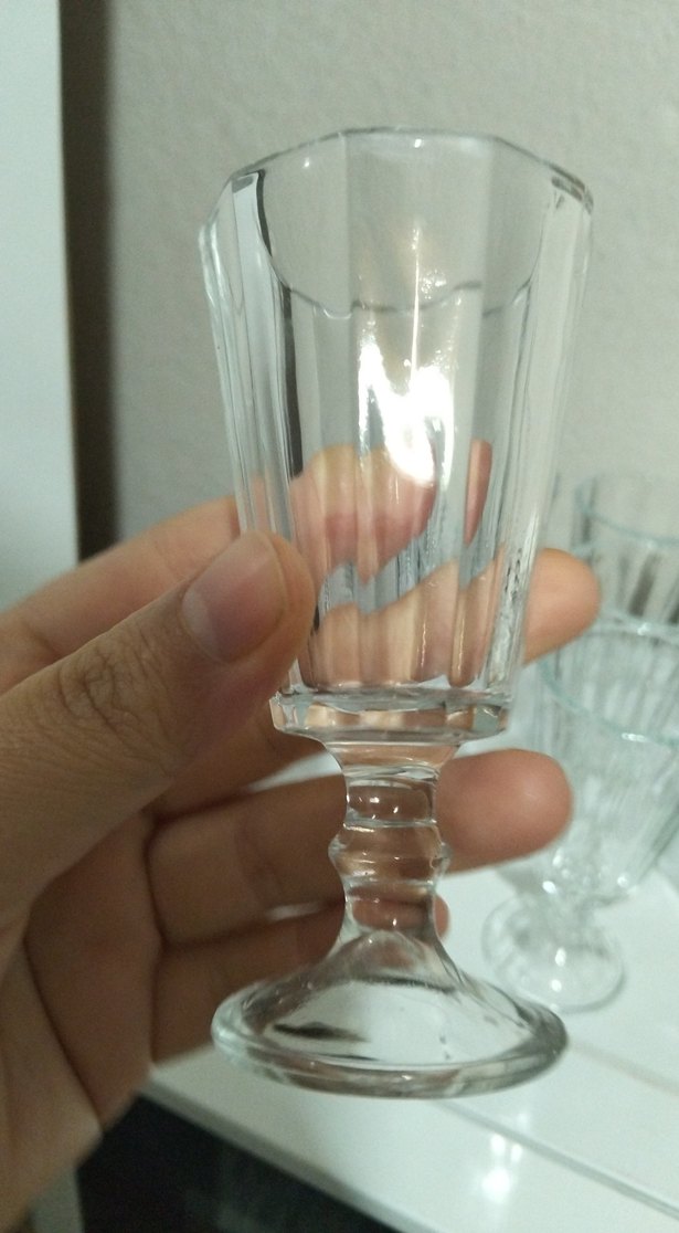 Beyaz Ayaklı Cam Bardak Seti - Görsel 2