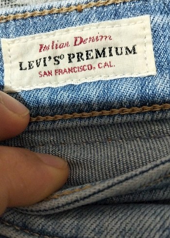 Kadın Mavi Denim Normal Boy Jean - Görsel 3