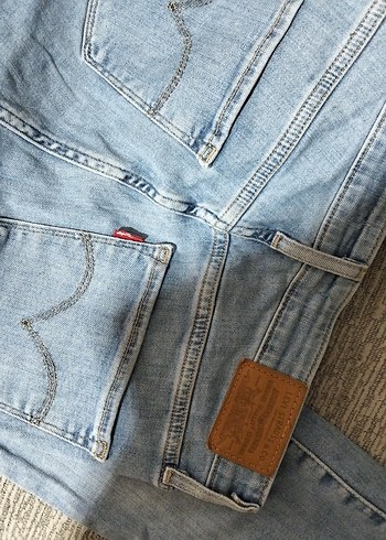 Kadın Mavi Denim Normal Boy Jean - Görsel 6