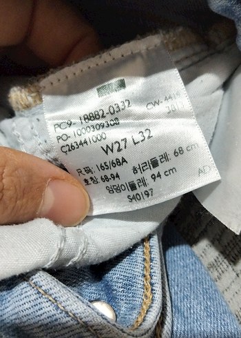 Kadın Mavi Denim Normal Boy Jean - Görsel 5