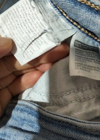 Kadın Mavi Denim Normal Boy Jean - Görsel 4