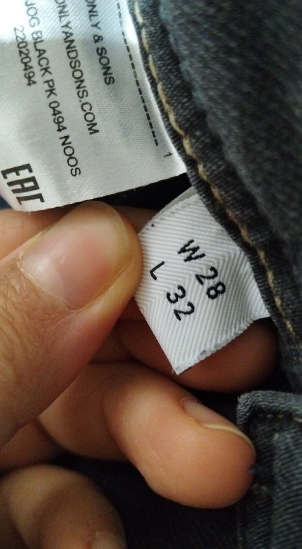 Gri Erkek Kot Pantolon Regular Fit - Görsel 5