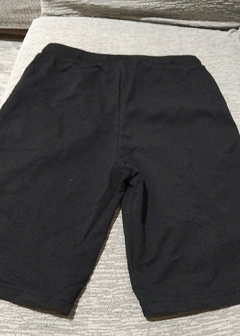 Siyah Rahat Kesim Erkek Şort - Görsel 3