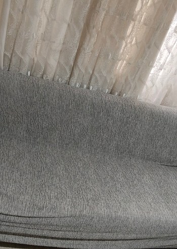 Gri Modern Kanepe Örtüsü - Görsel 2