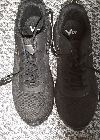 Siyah Bağcıklı Kadın Spor Ayakkabı - Görsel 6