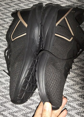 Siyah Bağcıklı Kadın Spor Ayakkabı - Görsel 2