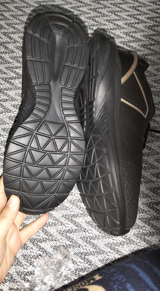 Siyah Bağcıklı Kadın Spor Ayakkabı - Görsel 4